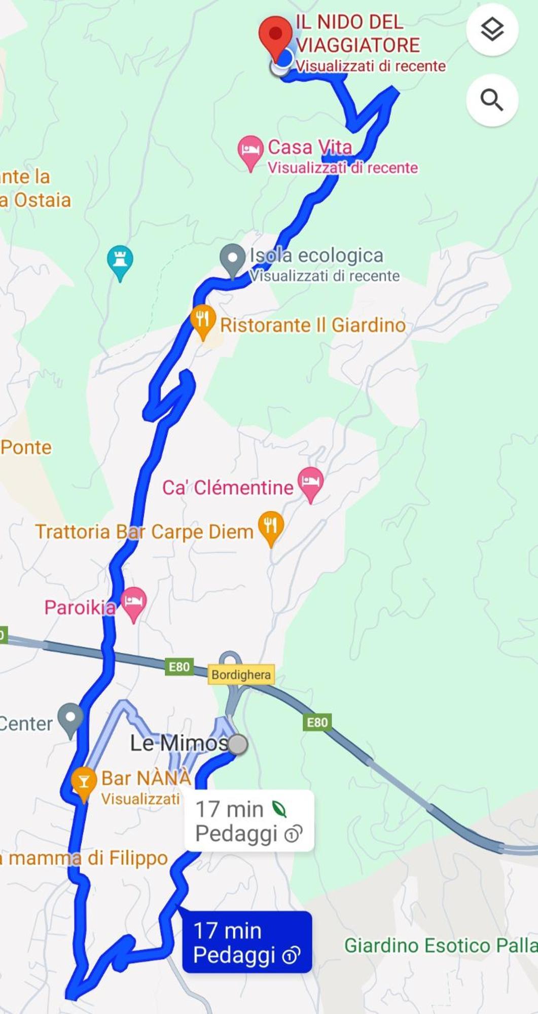 Il Nido Del Viaggiatore Vallebona Bagian luar foto