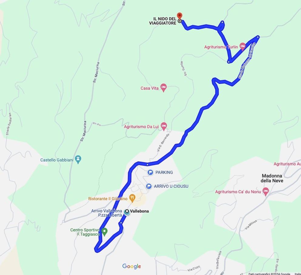 Il Nido Del Viaggiatore Vallebona Bagian luar foto